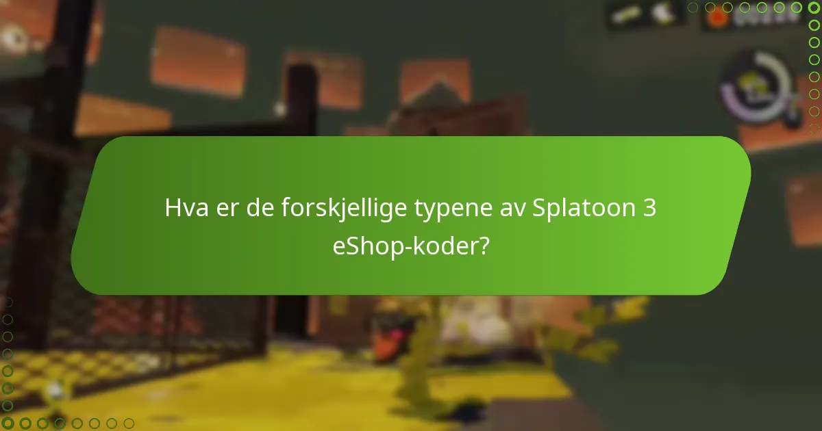 Hvordan innløse Splatoon 3 eShop-koder?