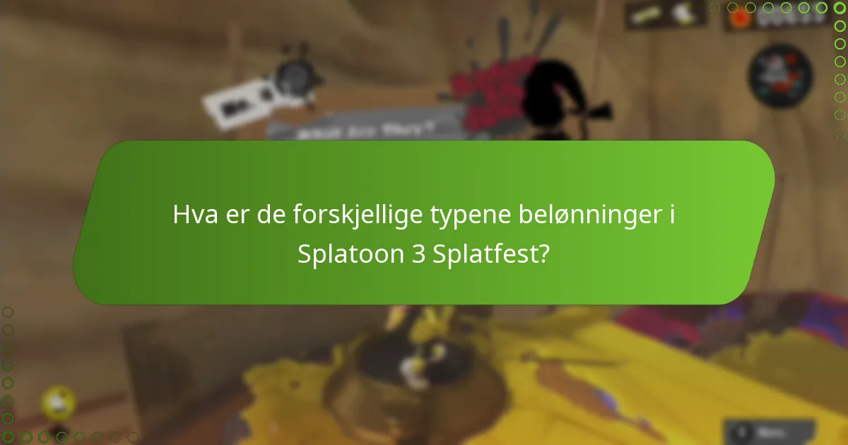 Hvordan kan spillere tjene belønninger under Splatfest?