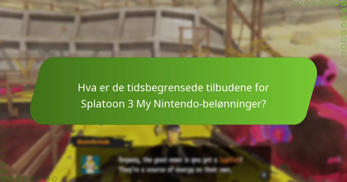 Hvordan kan jeg kreve My Nintendo-belønninger i Splatoon 3?