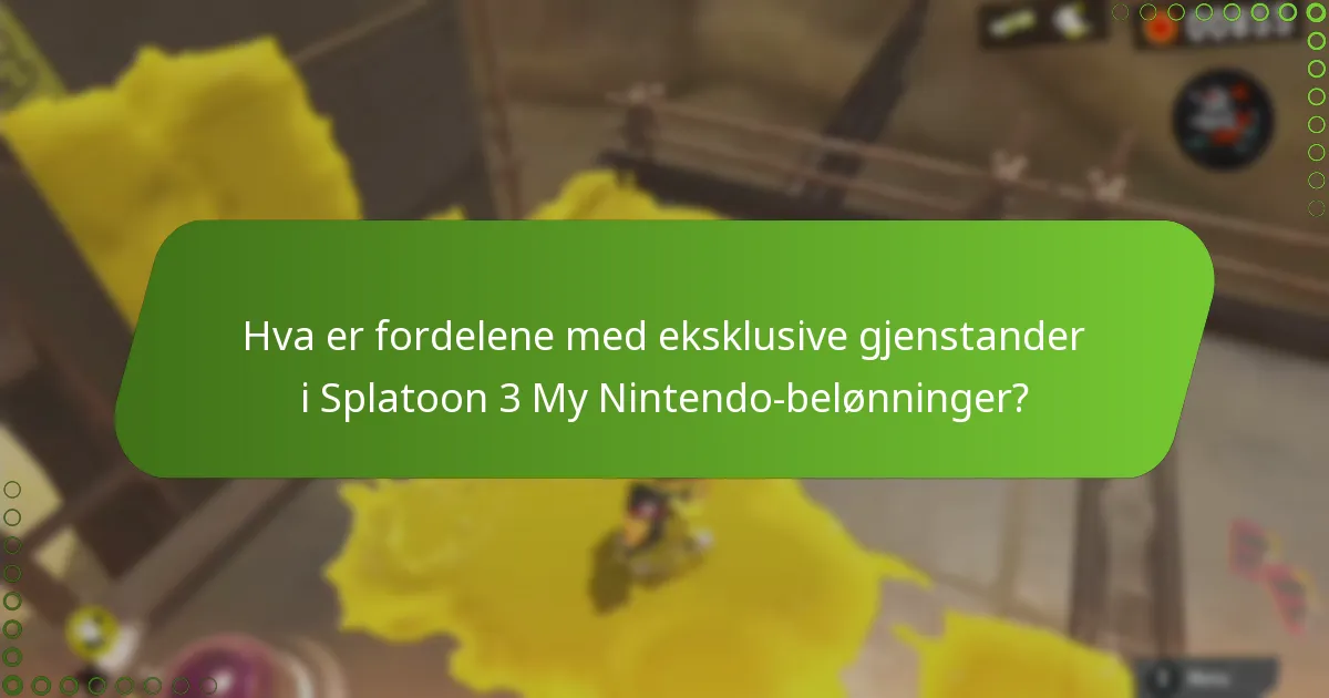Hvordan kan jeg tjene poeng for My Nintendo-belønninger i Splatoon 3?