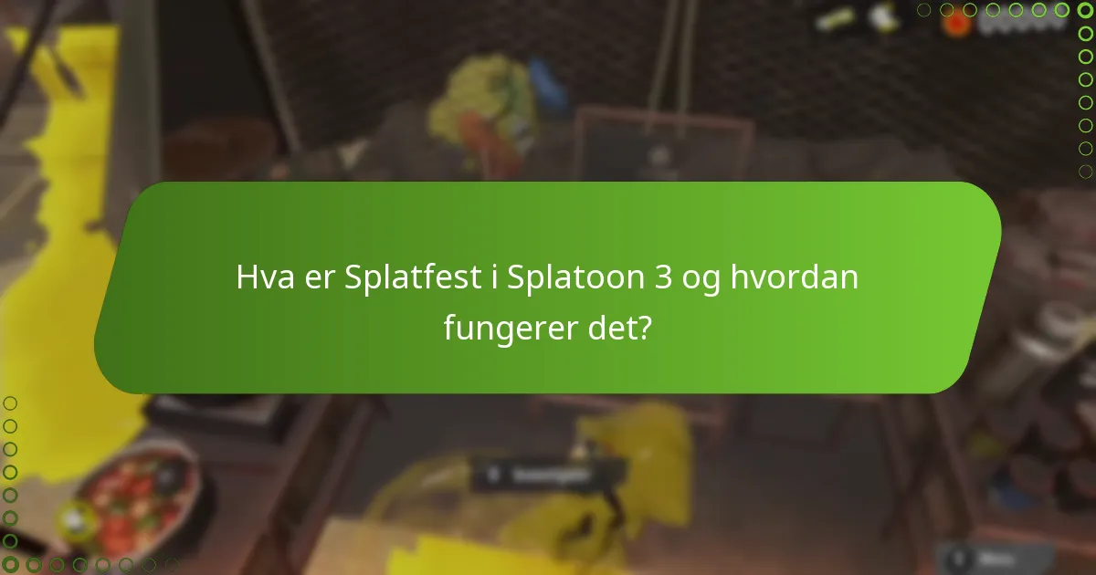 Hvordan kan spillere dele sine erfaringer fra Splatfest?