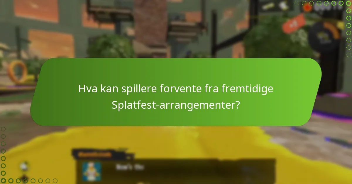 Hvordan former fellesskapsreaksjoner oppfatningen av Splatfest-arrangementer?