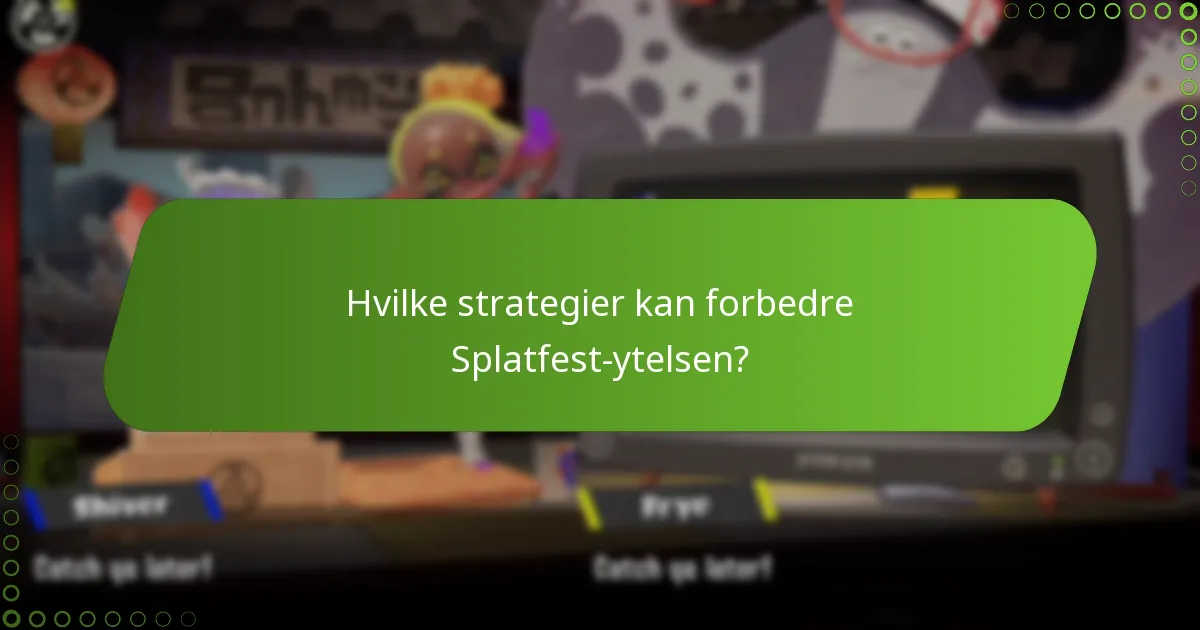 Hvordan sammenlignes deltakelse i Splatfest med andre arrangementer?