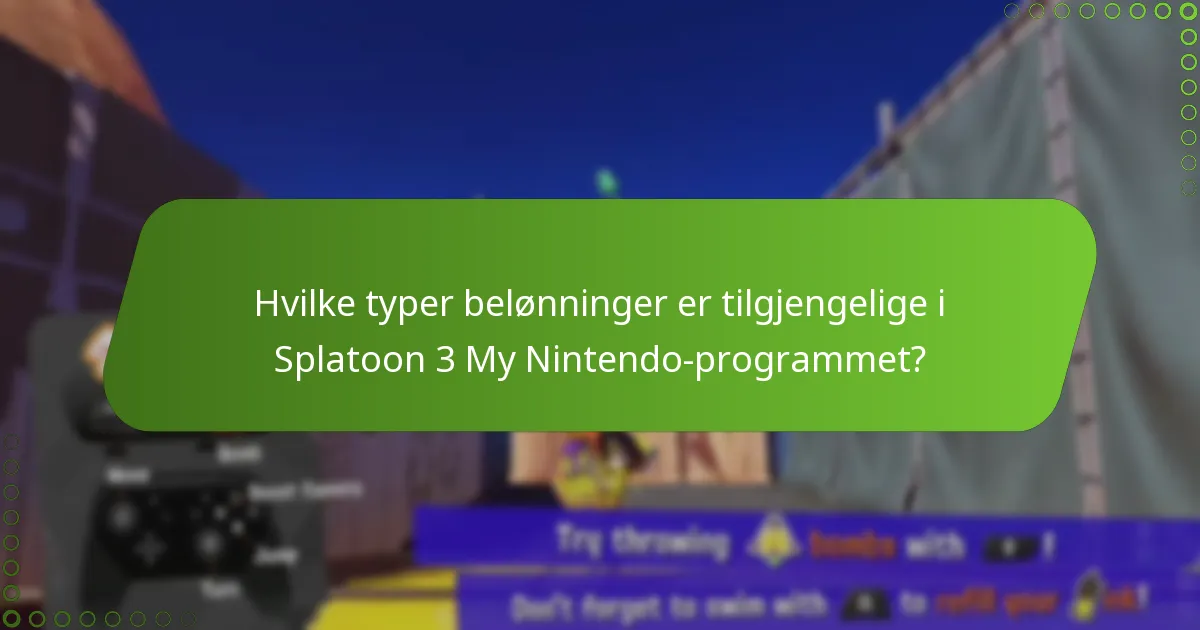 Hva er fordelene med eksklusive gjenstander i Splatoon 3 My Nintendo-belønninger?