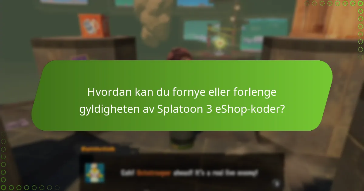 Hvor kan du kjøpe Splatoon 3 eShop-koder?