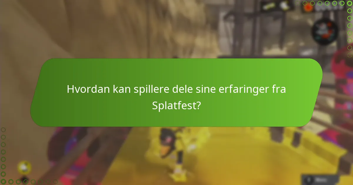 Hvordan kan spillere kreve belønninger fra Splatfest?